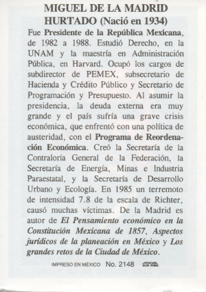 Biografia Miguel De La Madrid Atras